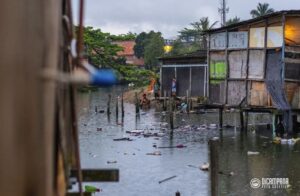 Dique da Vila Gilda, Caminho Da Divisa - entre Santos e São Vicente, a famosa Caixa d'água 2022 (Foto: DiCampana Coletivo)