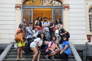 Lançamento do selo Lajota aconteceu no Museu das Favelas, em São Paulo. Foto: Corre Coletivo
