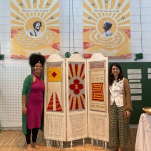 Mostra “Ivone & Nise: um reencontro”. Idealizadoras Pâmella Carmo e Mariana da Matta.