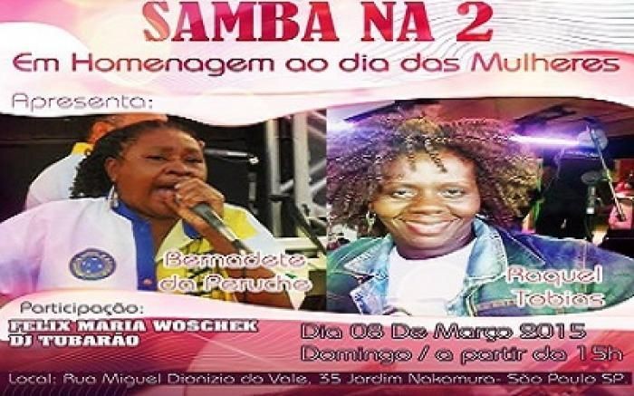 Samba na 2 homenageia mulheres