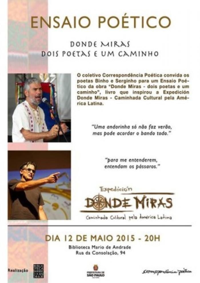 Correspondência Poética promove literatura da periferia na Biblioteca Mario de Andrade