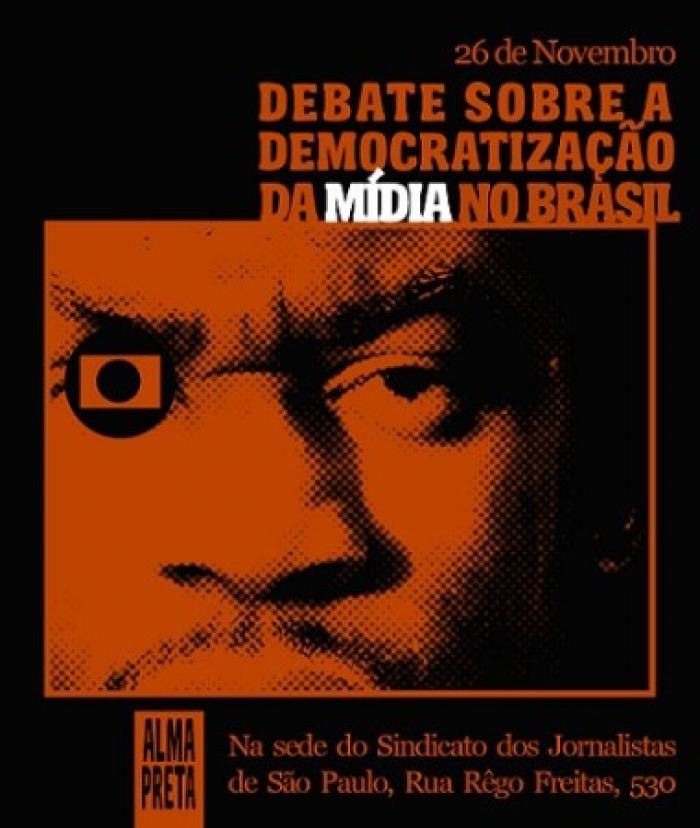 Alma Preta organiza debate sobre democratização da mídia no país