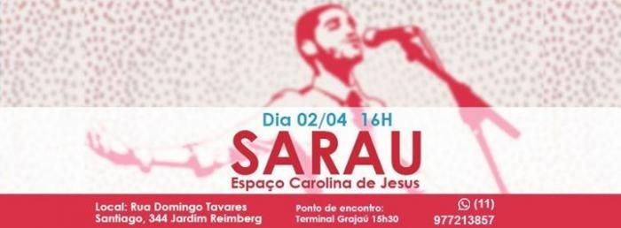 Espaço Carolina de Jesus organiza 1º Sarau no Grajaú