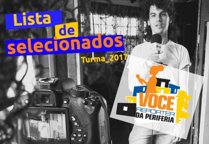 Confira a lista dos selecionados para 4ª edição do Você Repórter da Periferia
