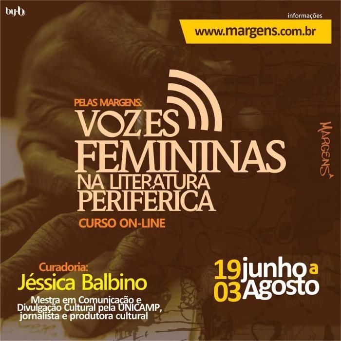 Curso online aborda produção literária de autoras da periferia