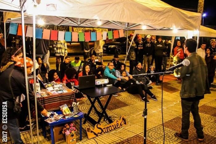 Sarauê ocupa Praça Central de Parelheiros com intervenções artísticas