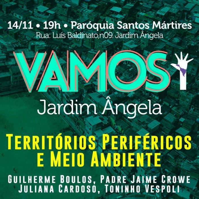 Debate no Jardim Ângela marca lançamento da plataforma “Vamos” em São Paulo
