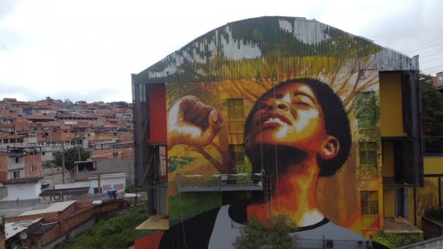 Grafite “Matas Vivas Vidas Negras, salvem” é lançado em referência ao Dia da Consciência Negra