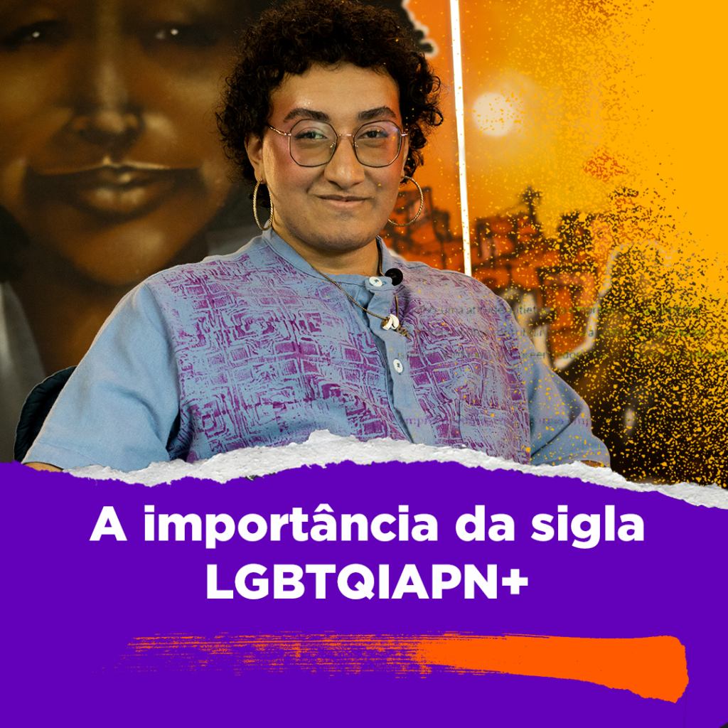 Arte do episódio 1 com a foto de Raphaella Gomez