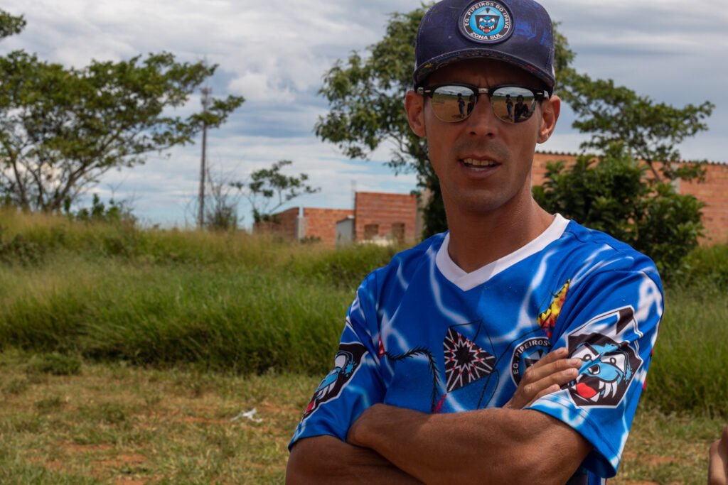 Adriano Magalhães é presidente da equipe Pipeiros do Ipava. (Foto Flavia Santos)