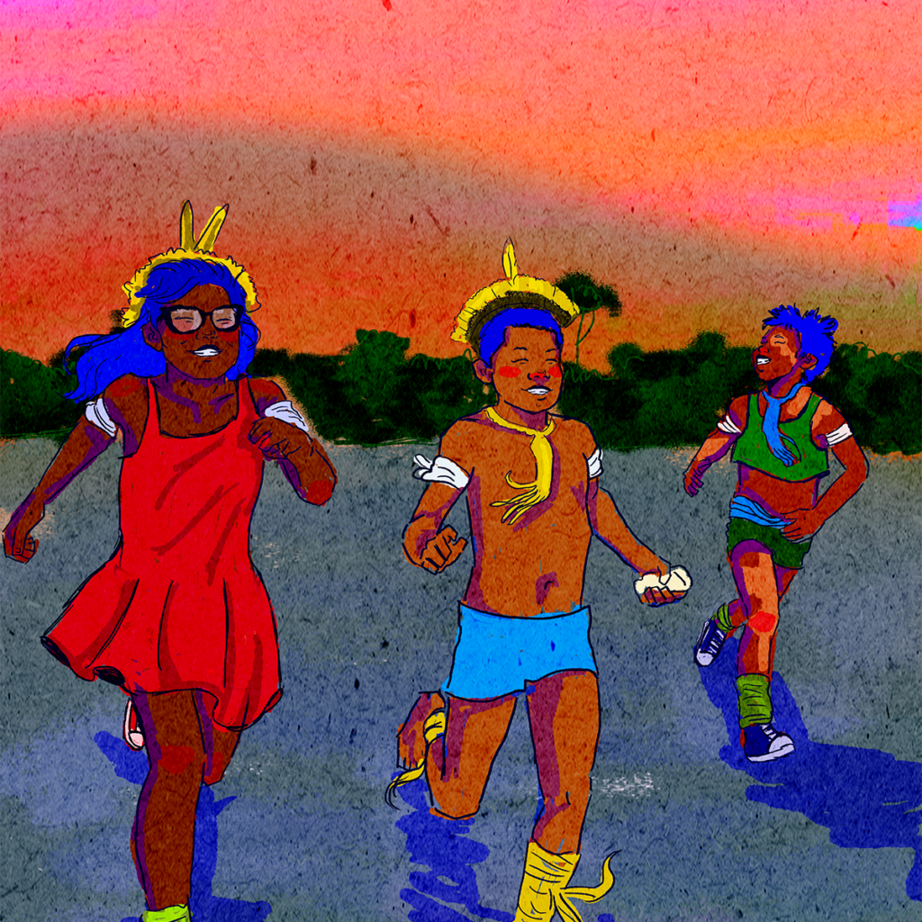 Oficinas de games são oferecidas para jovens negros e indígenas de todo o país.