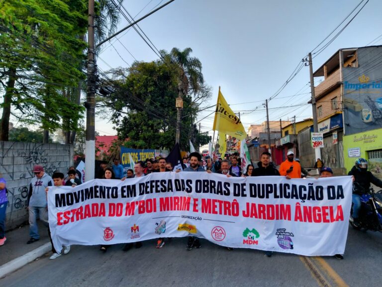 Uma longa história: A luta pela duplicação da Estrada do M’Boi Mirim e pelo metrô Jardim Ângela