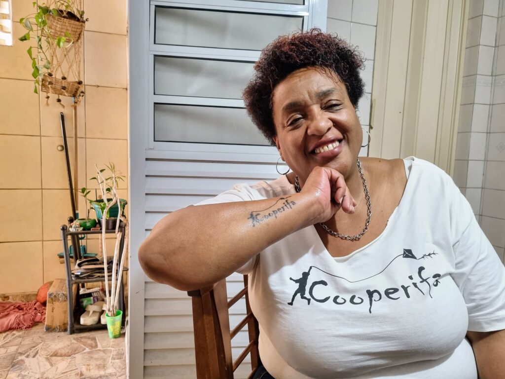 Rose Dorea é articuladora e integrante do Sarau da Cooperifa.