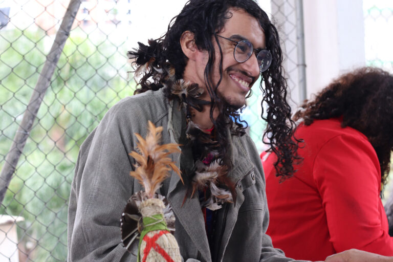 “Pertencimento está na terra, mas também onde você faz a luta”, diz Carlos Juann, do povo Pankararu