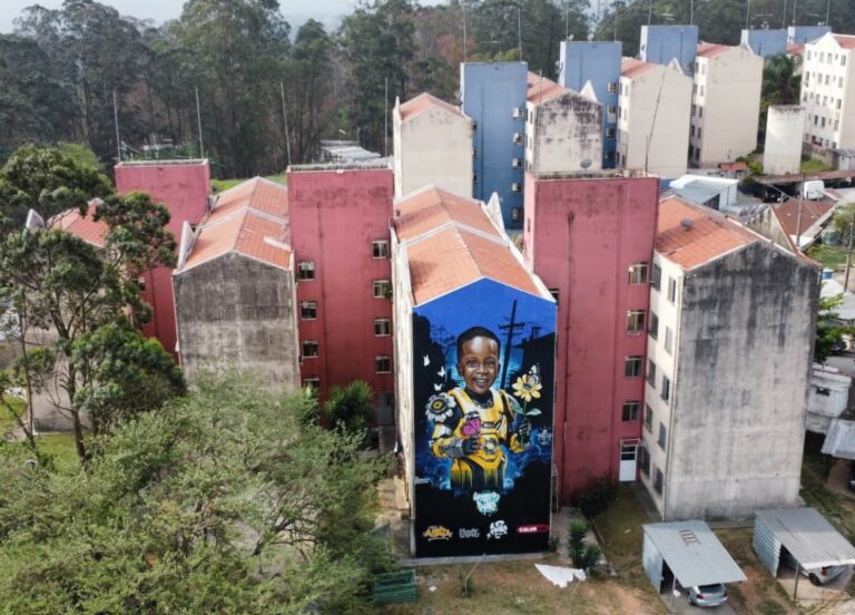 Gigantes das Ruaz: festival de grafite fortalece identidade de moradores da Cohab Perus