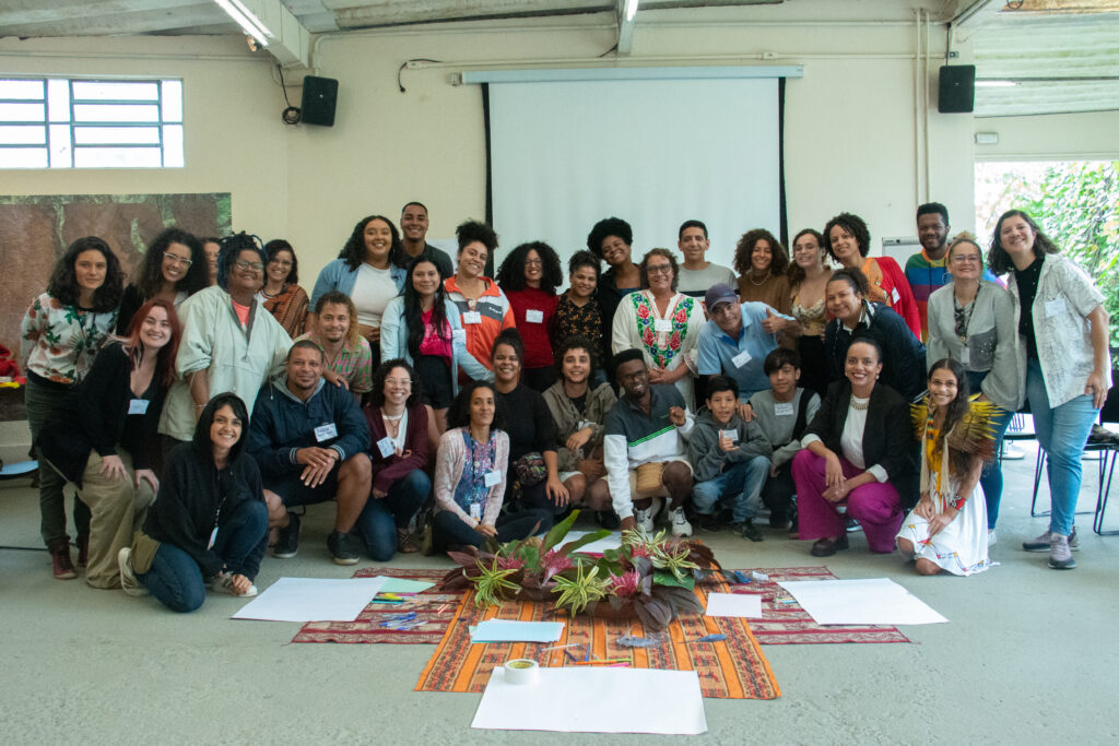Encontro da Coalizão de Mídias no SESC Interlagos em 2023. Foto: Flávia Lopes | Desenrola e Não Me Enrola.